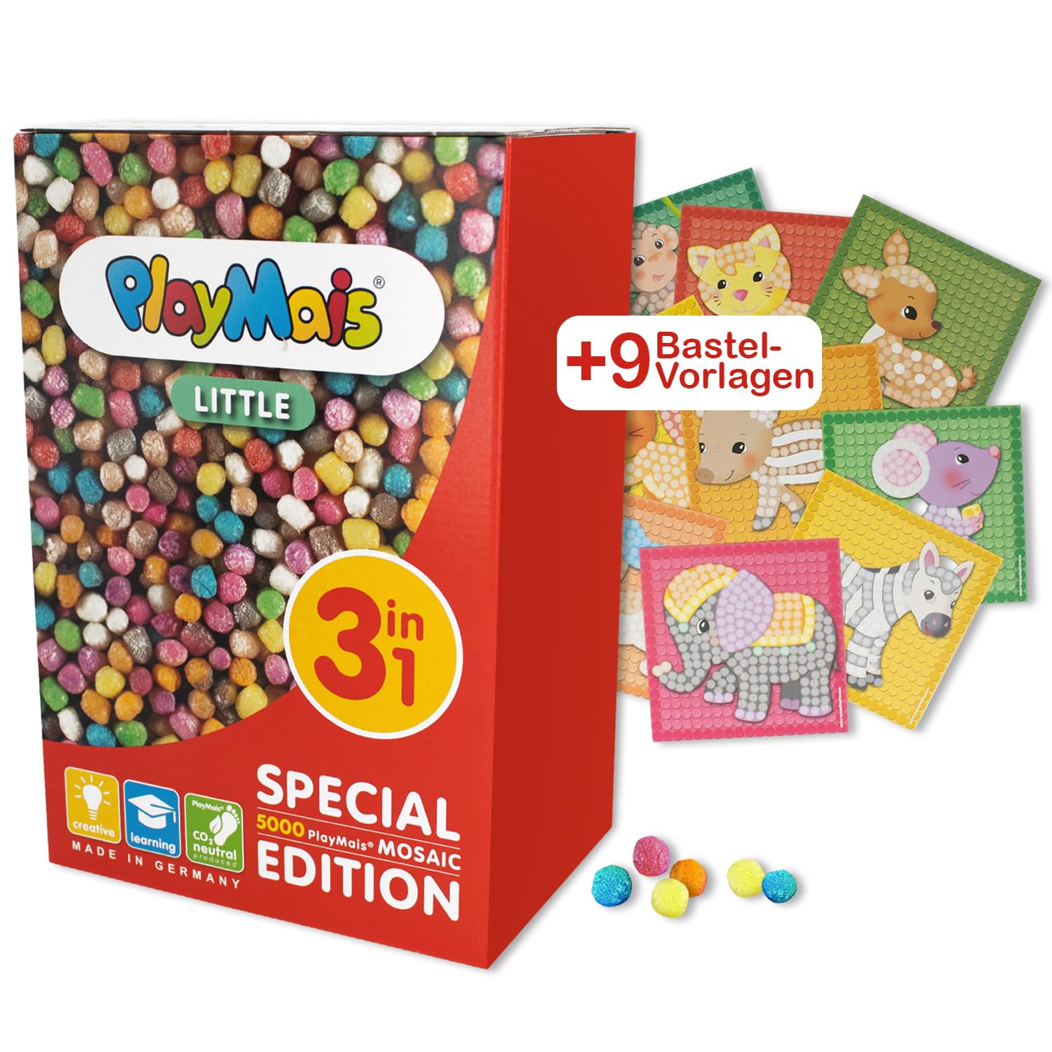 MELI Minis 800: 800 Mattoncioni Colorati Per Bambini (3+ Anni) – Gioca E Crea Mosaici, Figure 3D E Fantasiose Costruzioni!