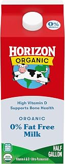 High Vitamin D Nonfat Milk, Delicious High Vitamin D Milk, 64 fl oz Half Gallon Carton