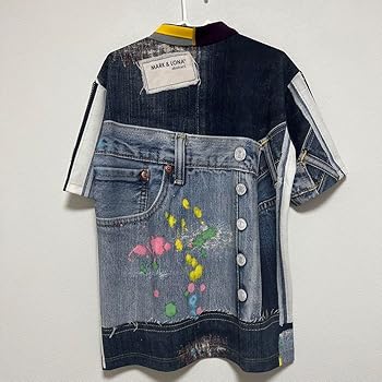 MARK & LONA ポロシャツ デニム調 MARK & LONA ポロシャツ デニム調