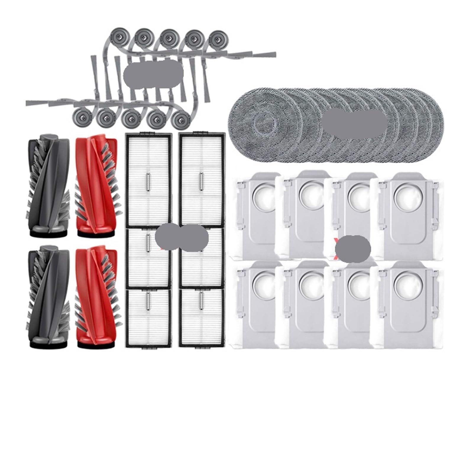 Hizon Set5 Accessories Main Brush,Compatible For Roborock,20 Robot