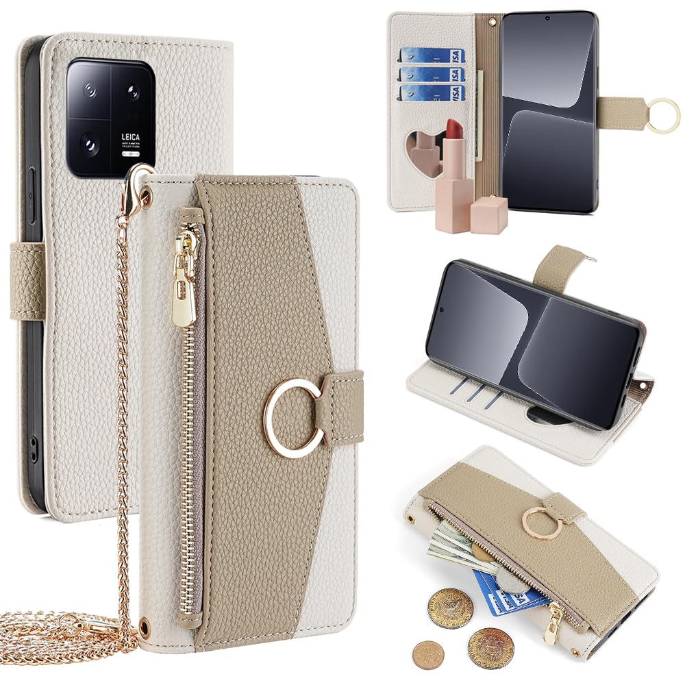Case For Redmi Note 13 Pro 4G/Poco M6 Pro 4G 23117RA68G Wallet Case