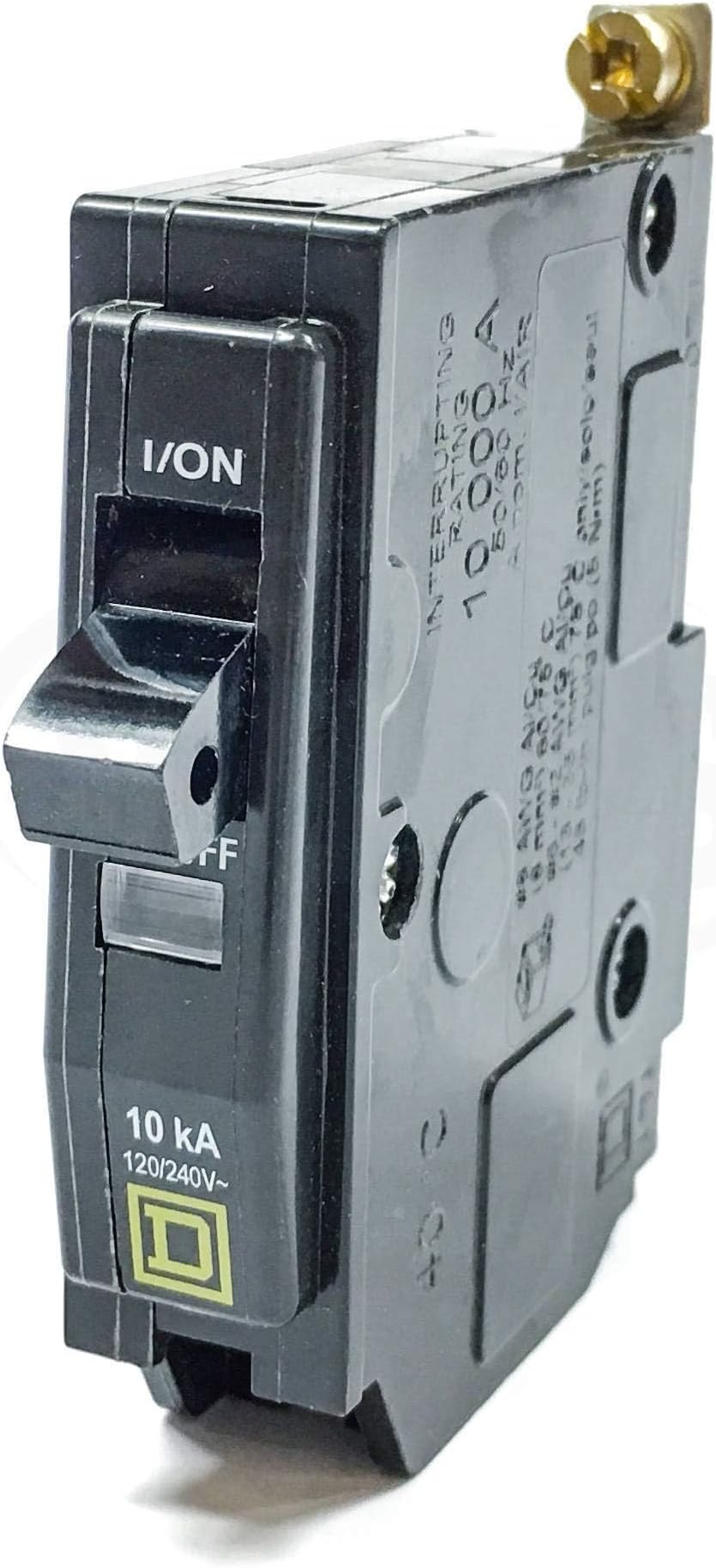 Square D QOB120 Bolt On Circuit Breaker, 20A, 1 Pole, Qob
