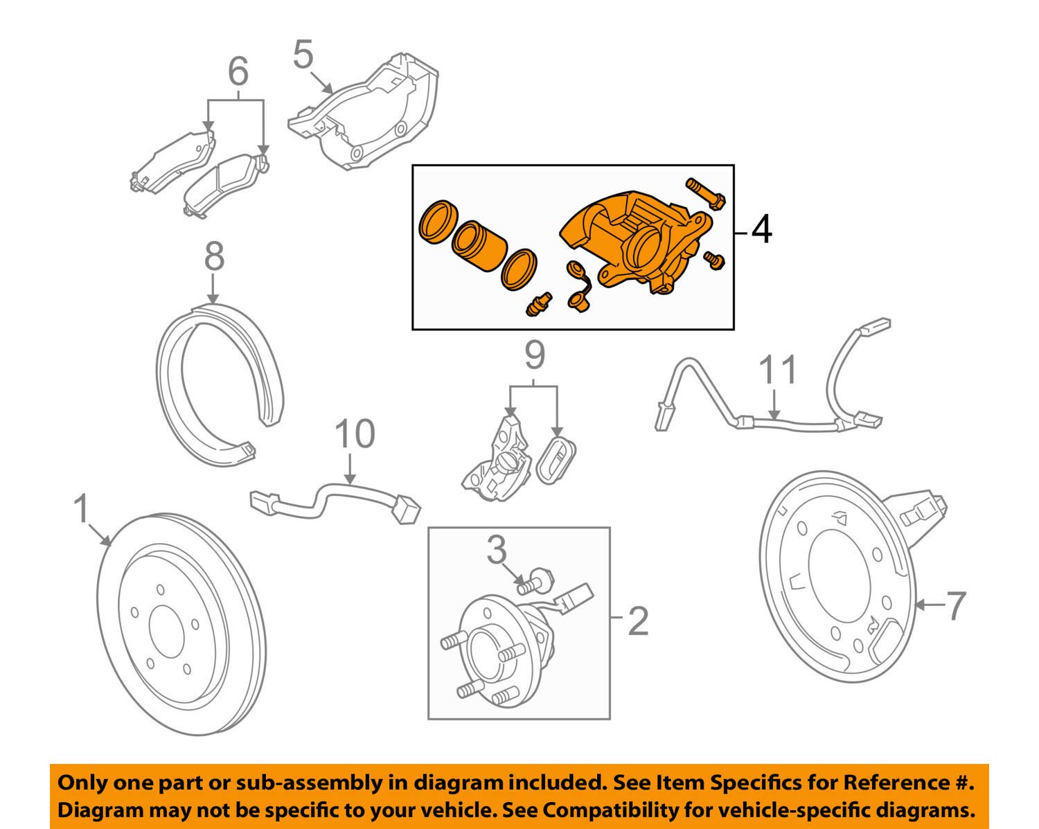 Amazon.com: General Motors 25843041, Disc Brake Caliper : Automotive
