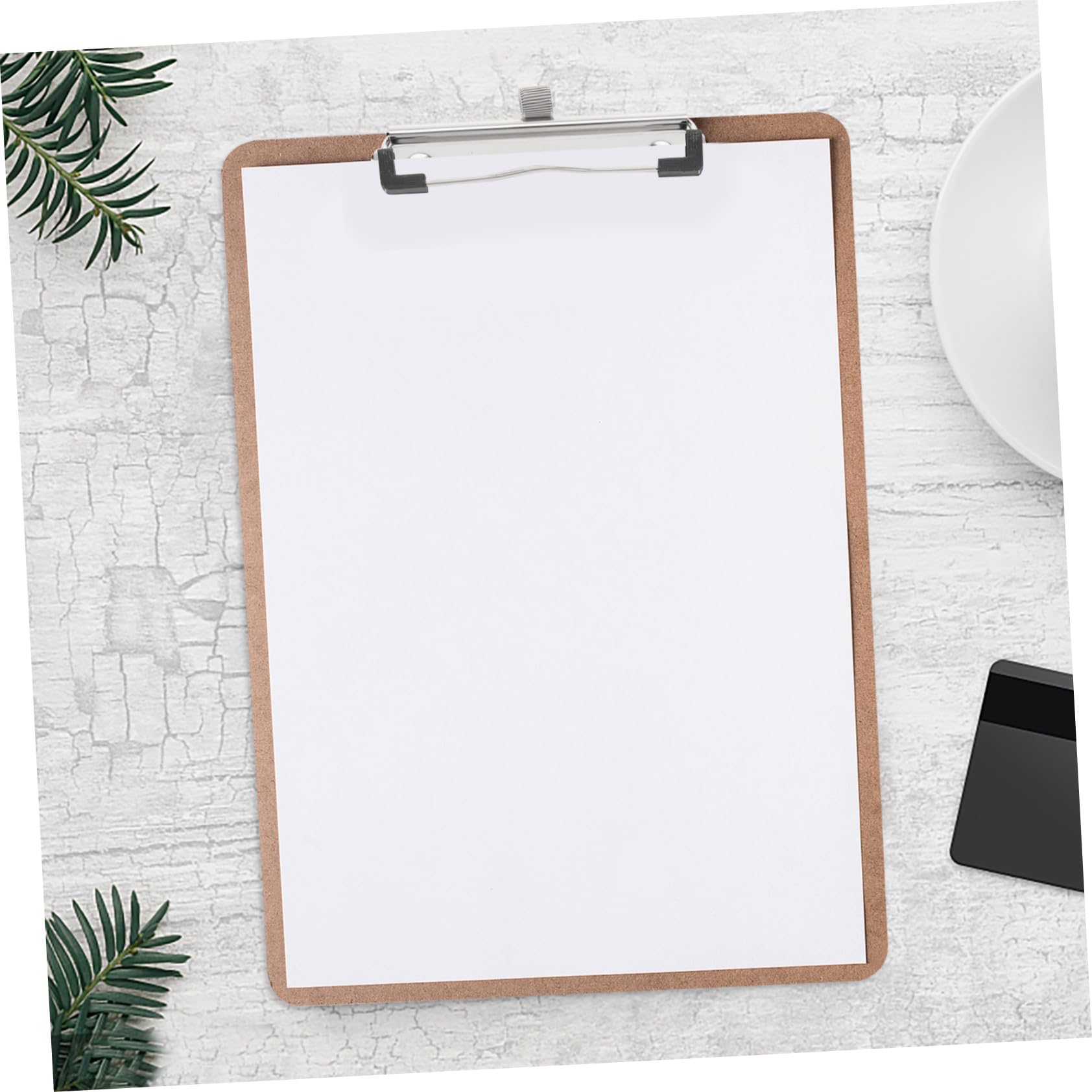 Holibanna 5 pezzi Clip per Appunti in Metallo Portablocco Resistente e Durevole per Documenti Fermacarte Versatile per Ufficio e Casa Design Elegante e Funzionale
