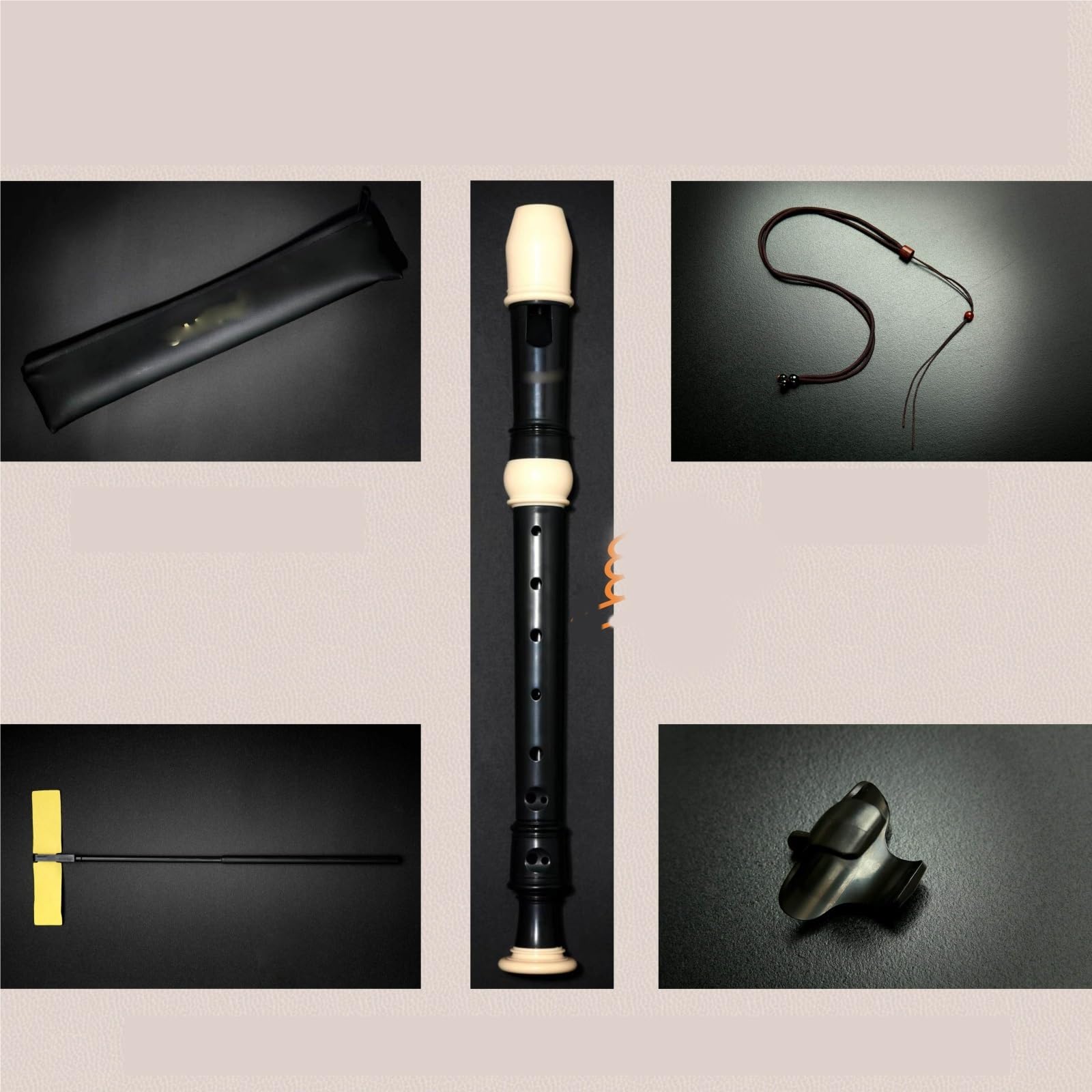 Flauto Dolce Professionale Flauto Dolce ABS: Treble (Soprano) Design A 8 Fori Ideale Per Ensemble