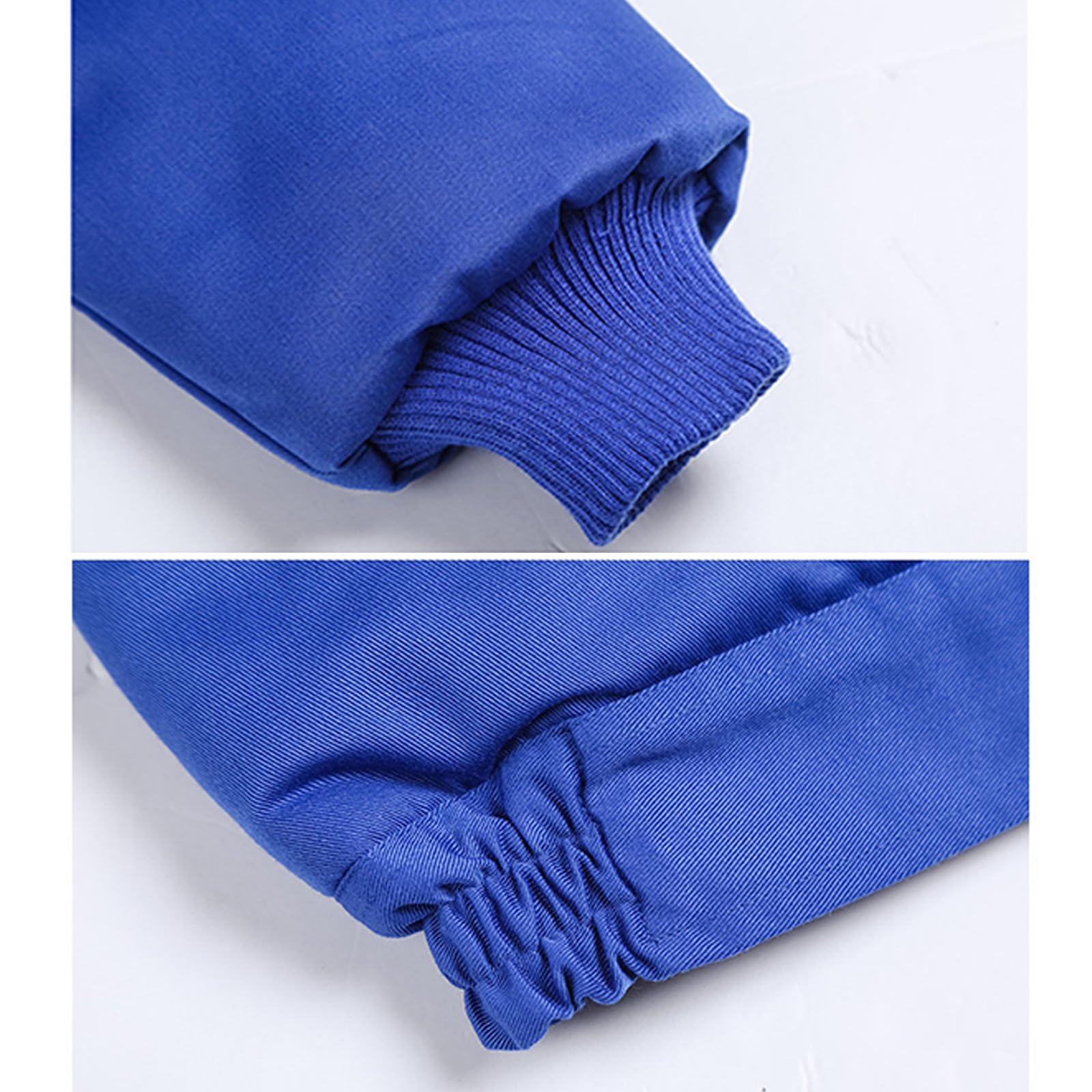 Tuta Isolata Manica Lunga Zip Up Overalls Per Gli Uomini Delle Donne, Stand Collare Da Lavoro Giacca Con Striscia Riflettente