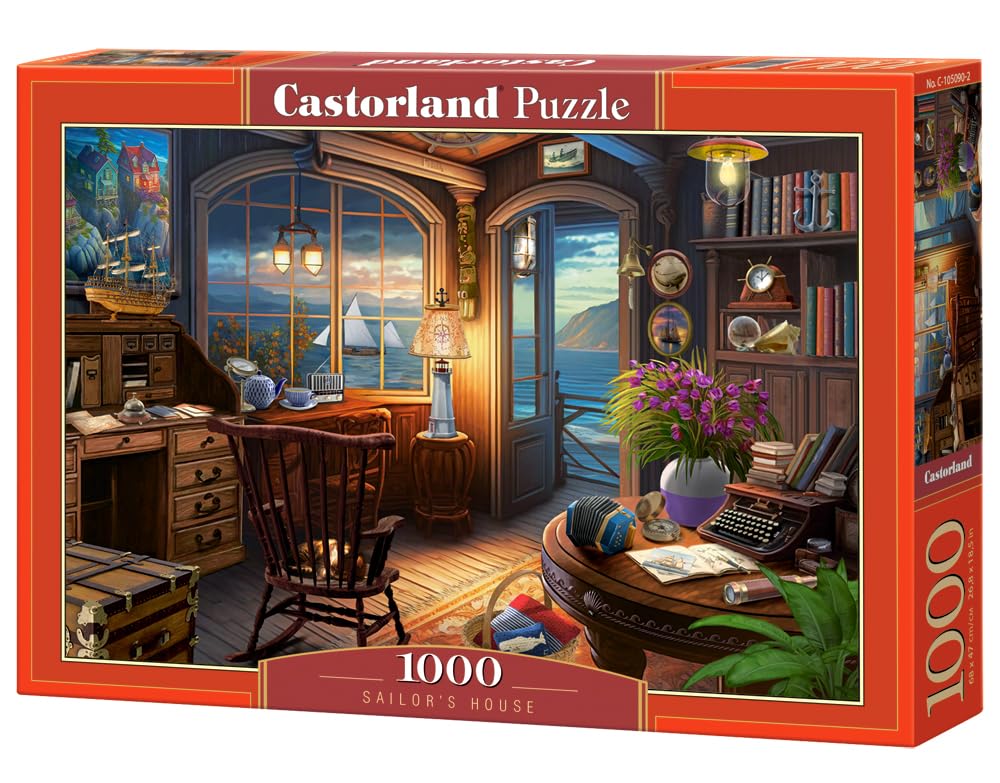 Castorland 1000 el. Sailor's House [PUZZLE]