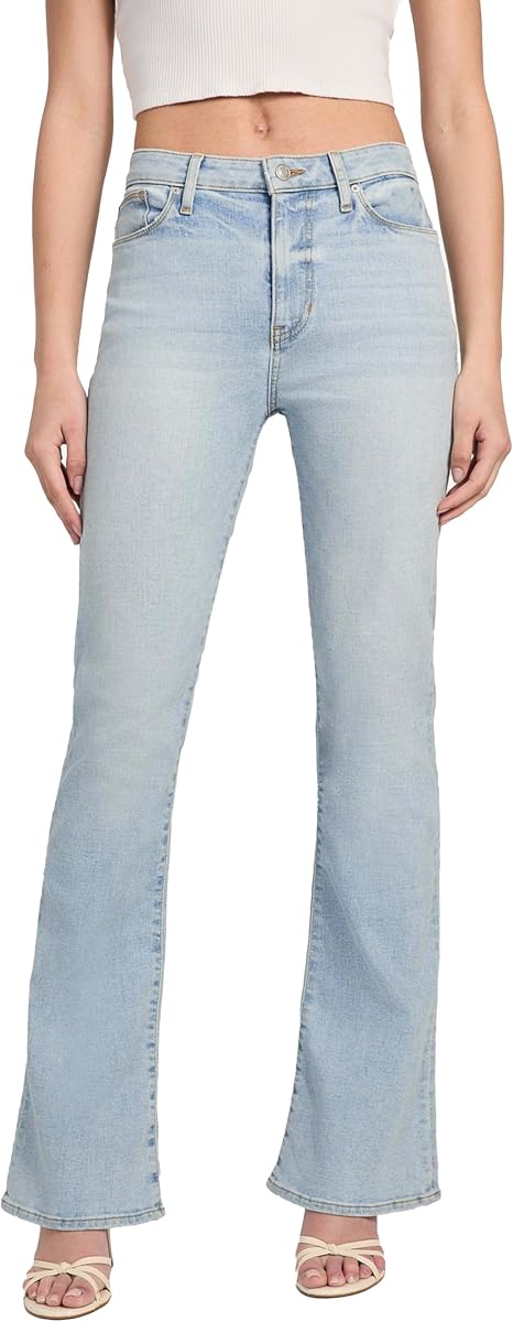 Jean acampanado sexy de talle alto para mujer