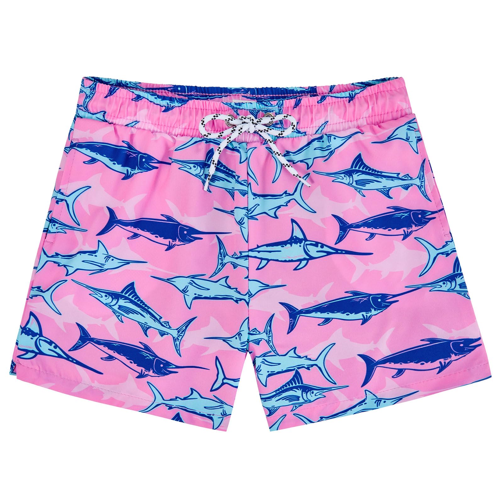 American Trends Boys Swim Trunks Toddler Swim Shorts Bathing Suit Kids Swimsuit Youth Swimwear