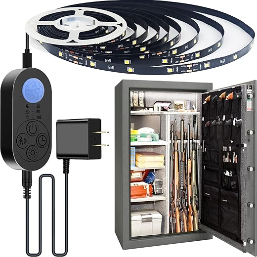 6-Pack Door Activated LED Safe Light Kit – 12 Inch, 5000K