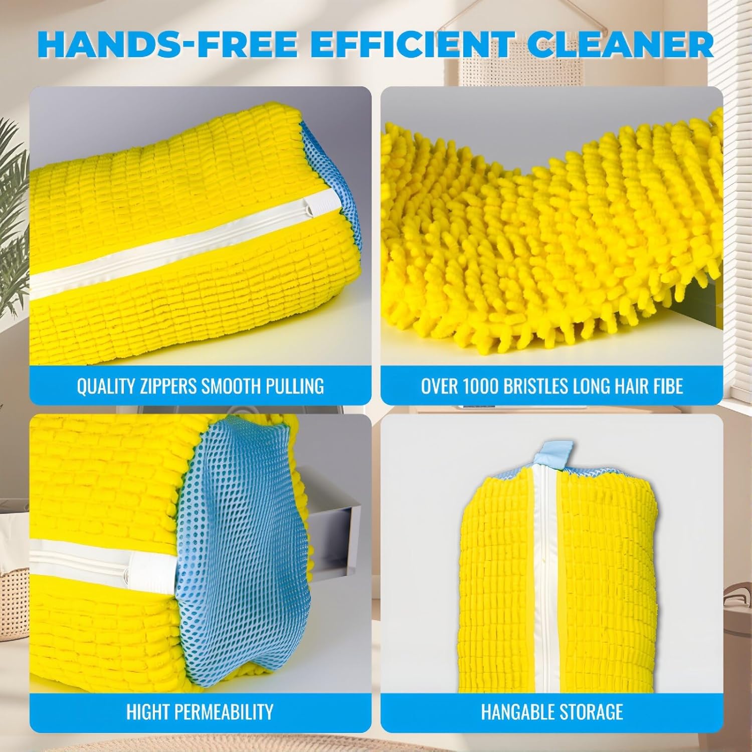 Shoe Washing Machine Bags Reusable Sneaker Laundry Bags 360° Deep Cleaning Shoe Bags for Washer and Dryer Yellow 2 Pcs for All Shoes Professional Washing Bags for Expensive Running Shoes - Image 6