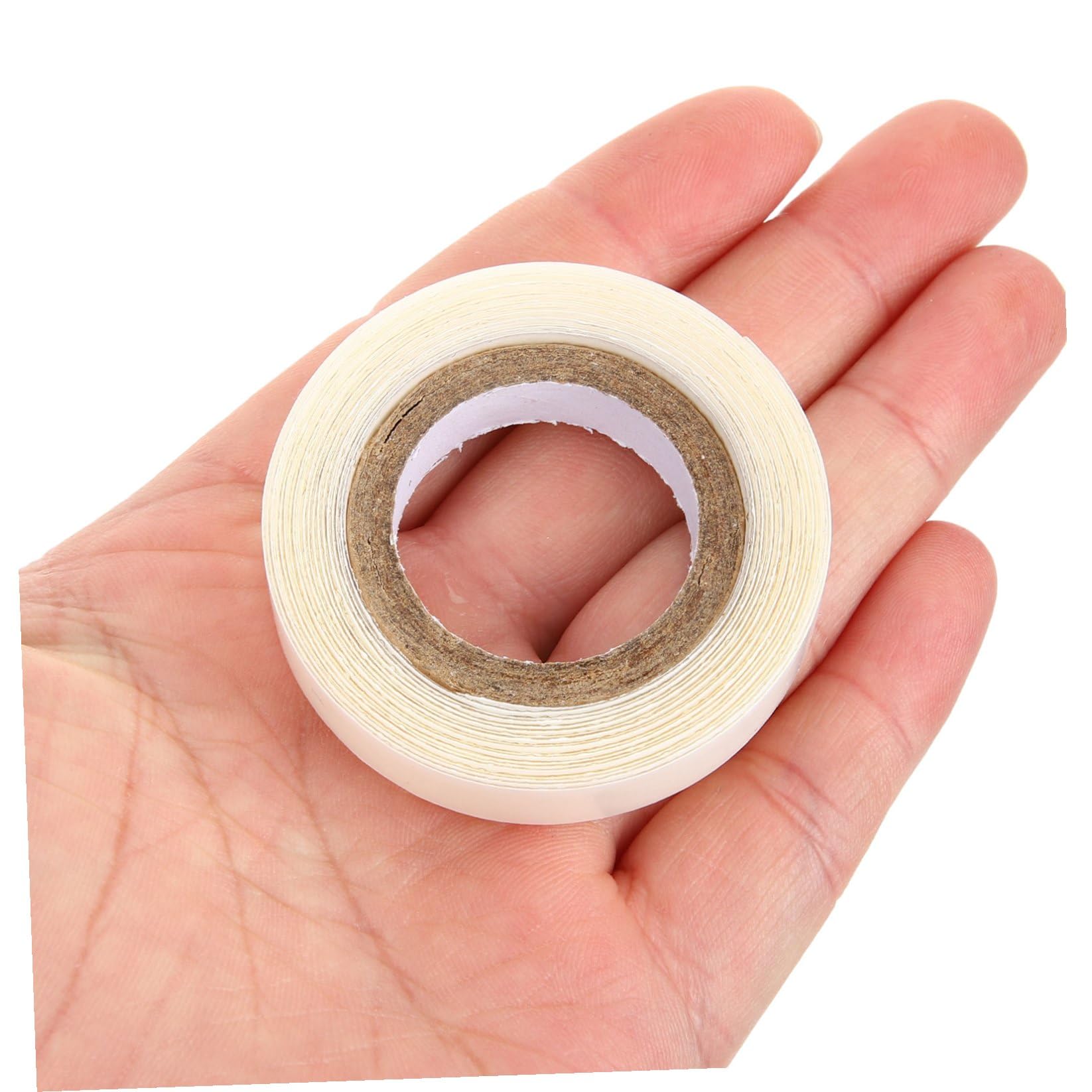 Healeved 5rollos Cinta Adhesiva Doble Cara Para Pelucas y Extensiones De Cabello Yards Fina y Ligera Fija Seguridad y Discreción Para Diversos Estilos De Peinados