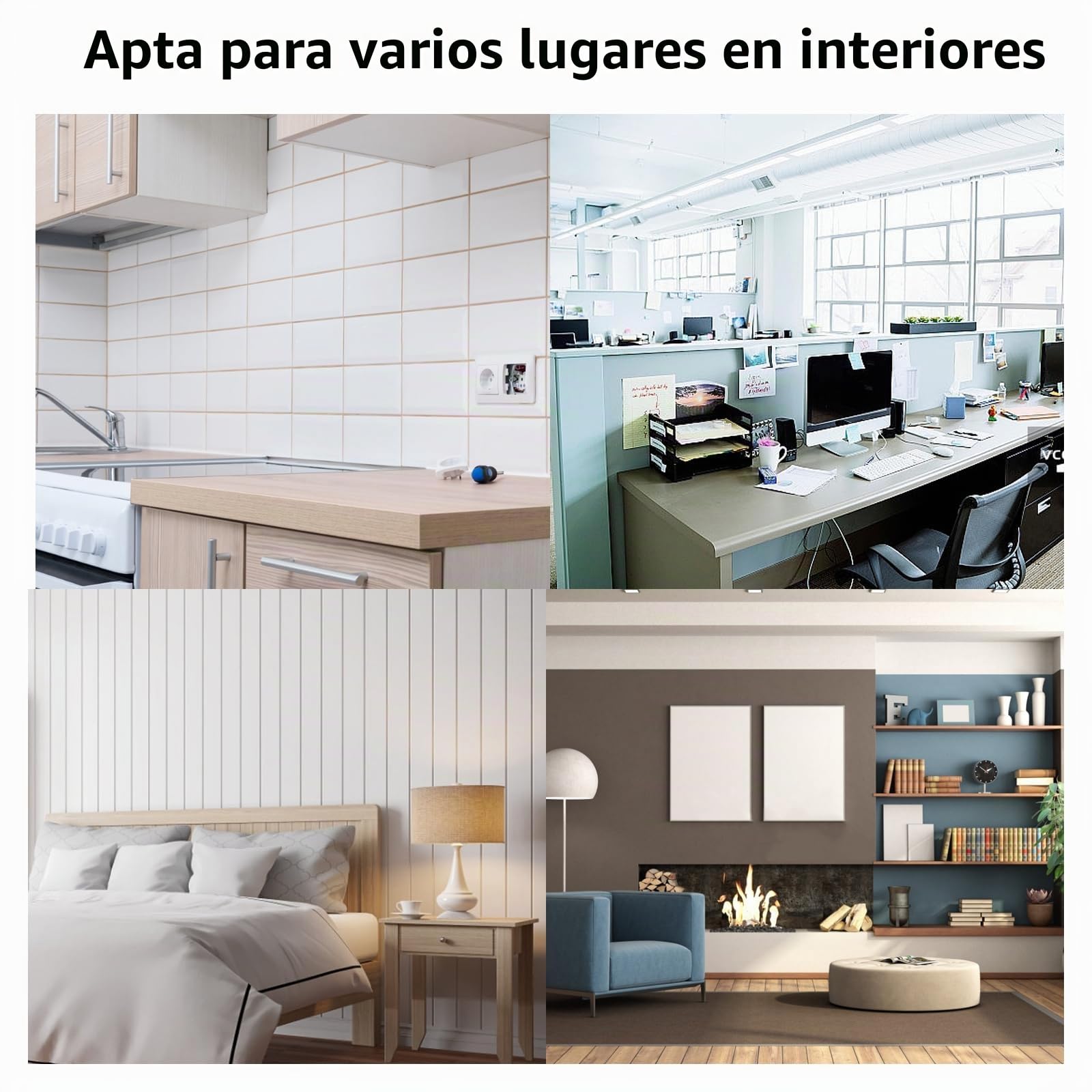 Enchufe con Interruptor y Marco 16A 250V Interruptor de luz | con Enchufe de Parerd Empotrable Todo en uno Toma de Corriente Empotrada con Marco Base de Enchufe para Cocinas Salón-Blanco