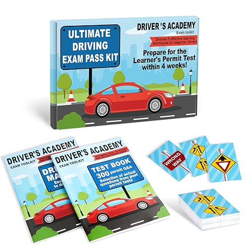 Driver's Academy Exam Toolkit Driving Exam Pass Kit Includes Driver's