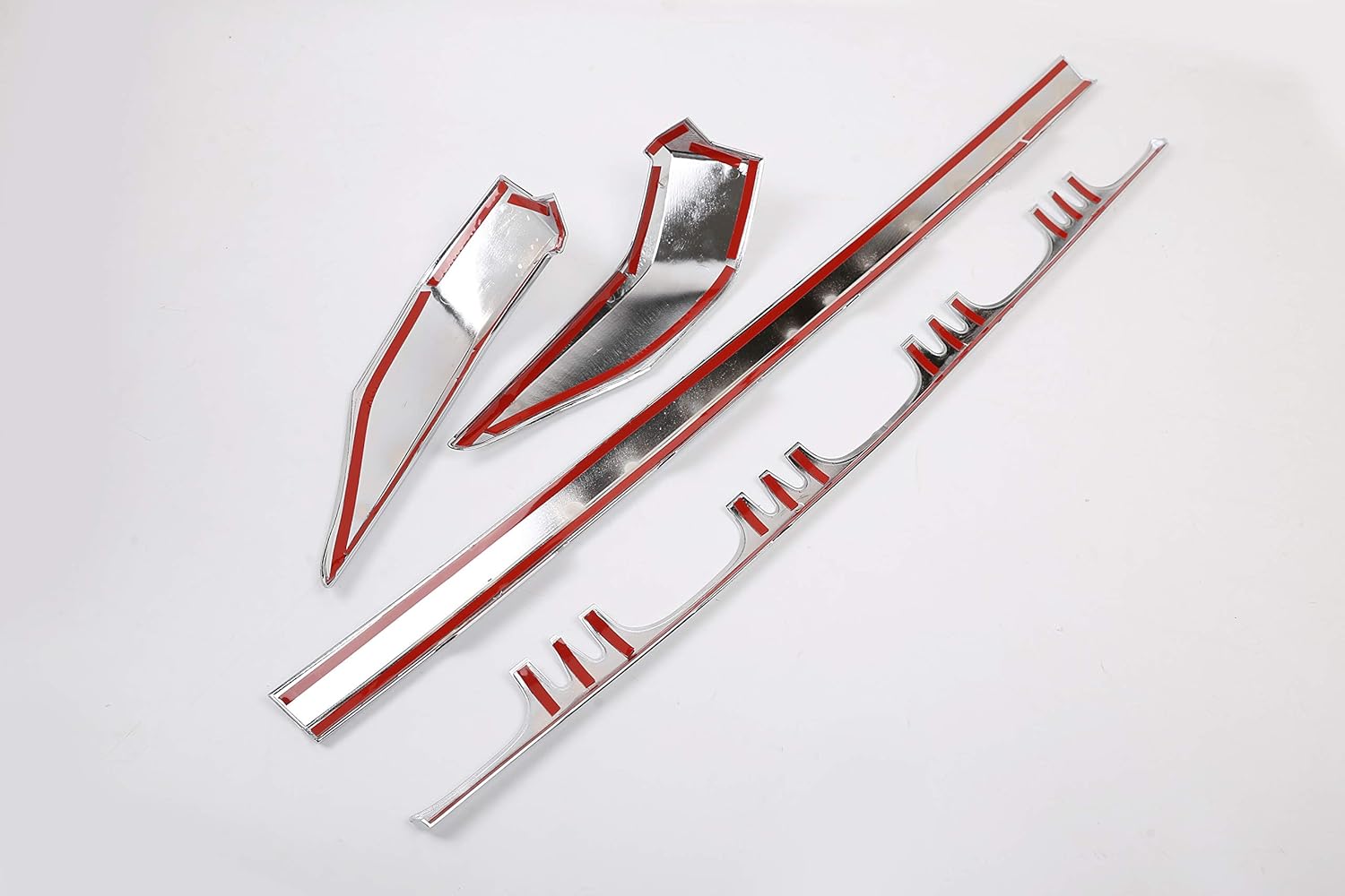 For Toyota Land Cruiser Prado FJ150 150 2010-2018 ABS Chrome Front Grill Decoration Frame Trim Car Accessories