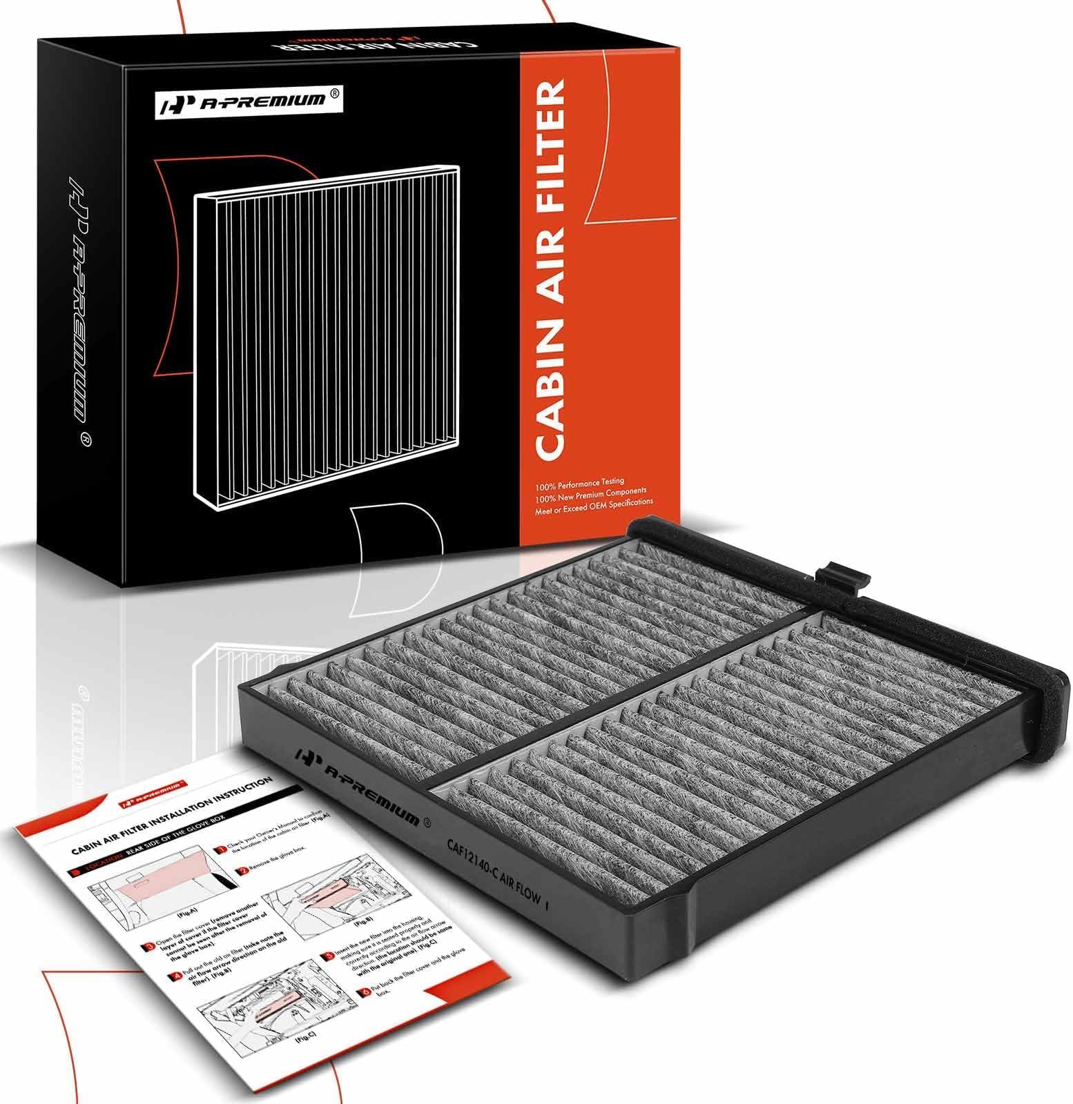 Amazon.com: A-Premium Cabin Air Filter with Activated Carbon Compatible ...