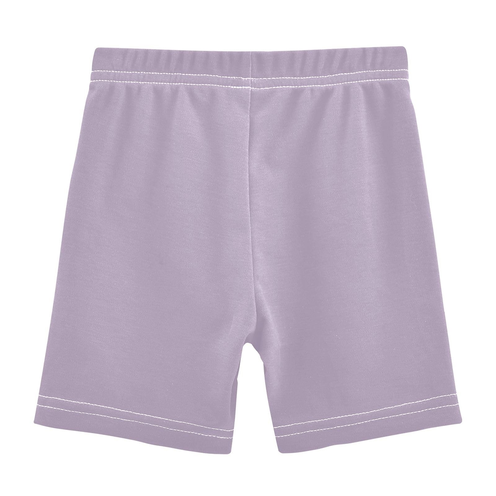 CHIFIGNO Light Violet Cartwheel Shorts Girls' Bike Shorts Under Dress Dance Short Girls Clothes Size 10