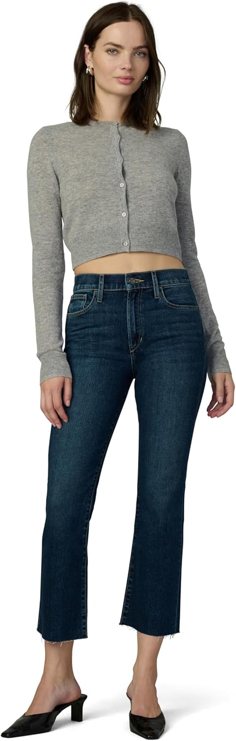 Joe's Womens High Rise Slim Fit Cropped Bootcut Jean - Image 6