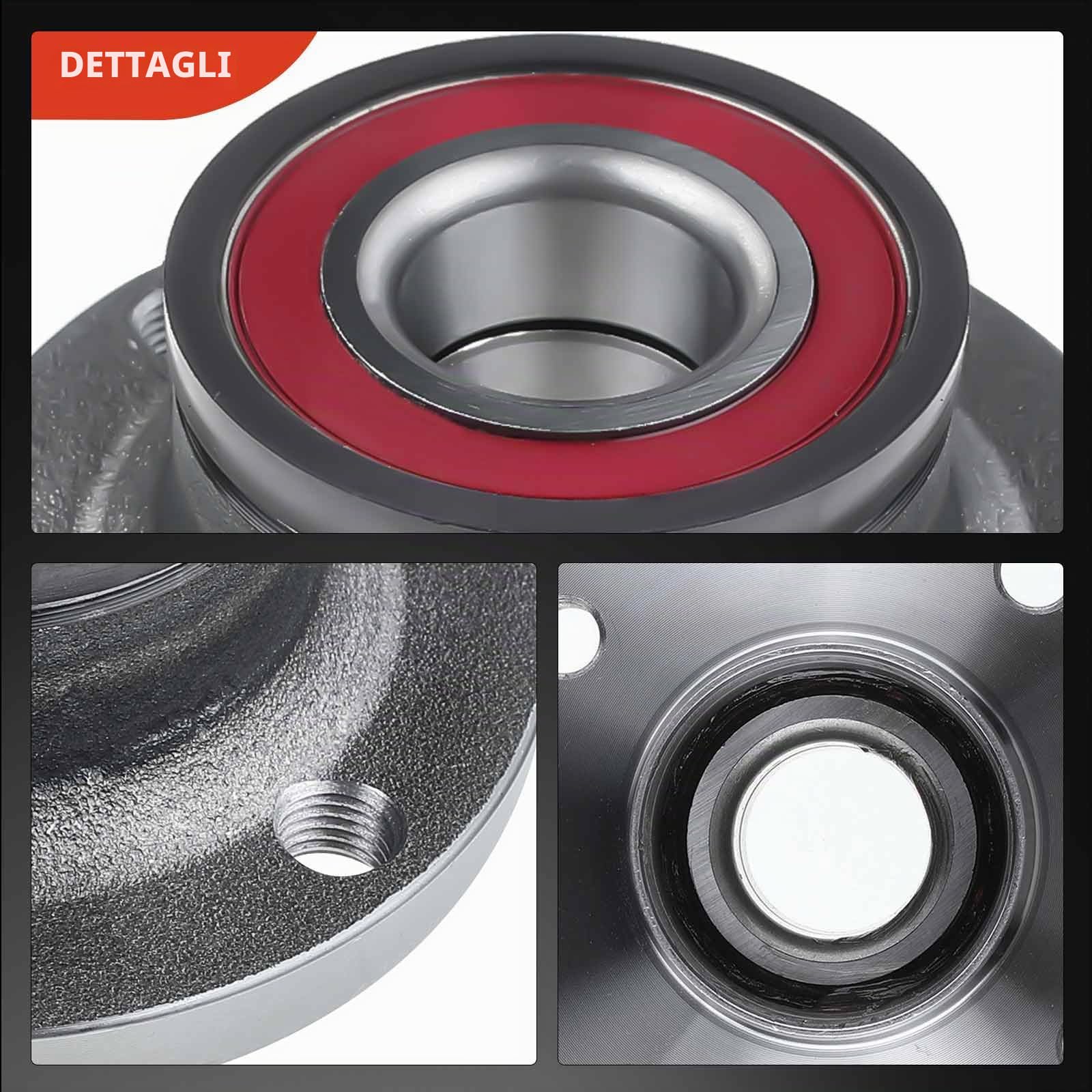 Frankberg Kit cuscinetti ruota asse posteriore 71747713 | asse posteriore, 71747713; Compatibile con: Punto 199, Punto Evo 199, Punto Box/Hatchback 199, Grande Punto