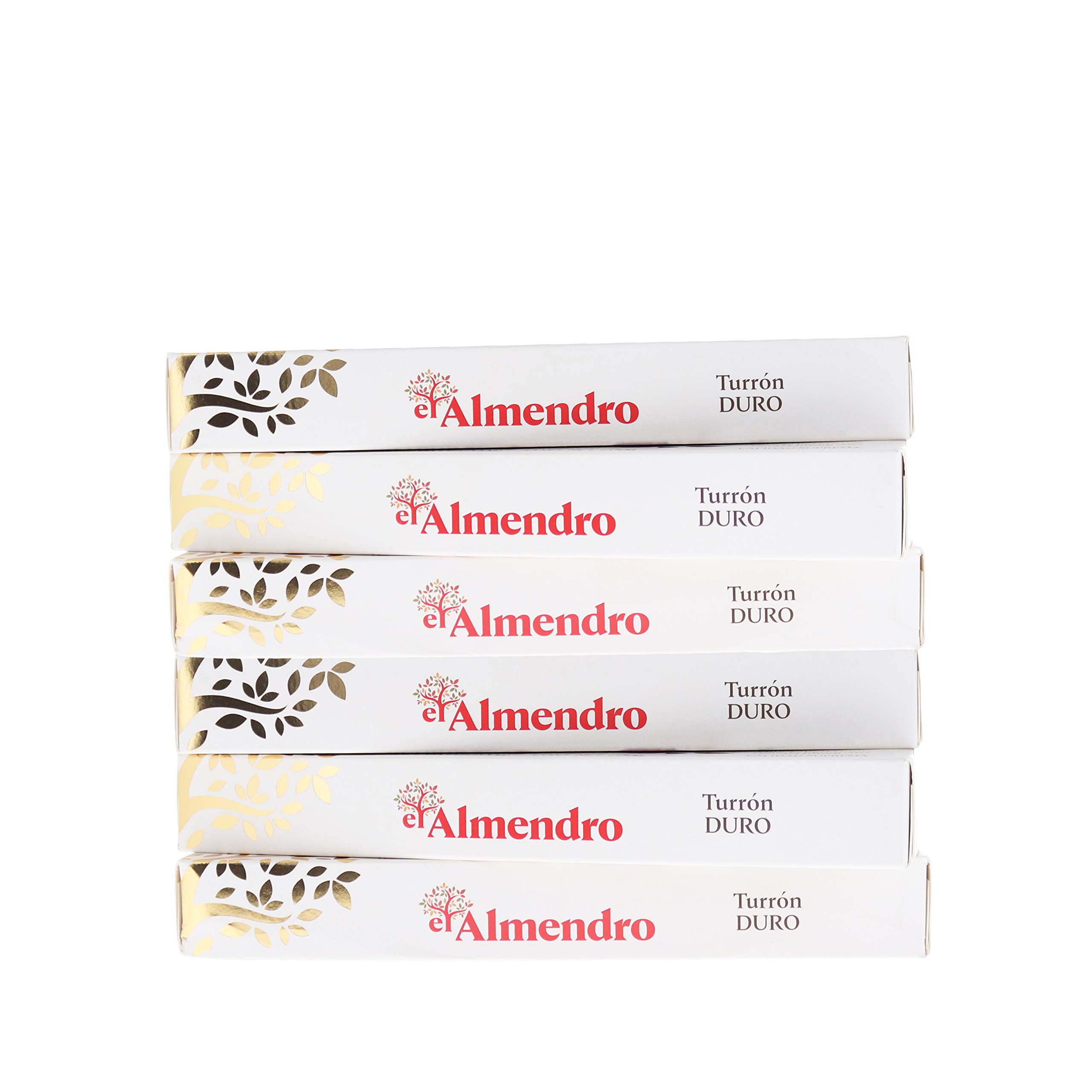 El Almendro Turron Crunchy Nougat – (lot de 6) avec pochette de rangement rapide