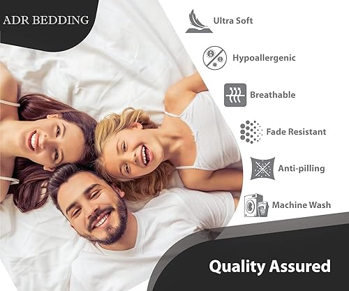 Miniatura 5 de Top Split King - Sábana bajera ajustable con números de sueño, solo sábana bajera de media división, 32 pulgadas de la parte superior, sábana bajera