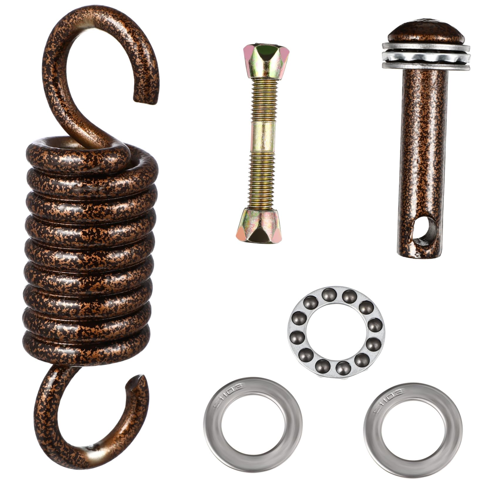 Garneck Hängesessel Zubehör Set – Strapazierfähige Ersatzteile Und Federhaken Für Hängestühle - Ideal Für Drinnen Und Draußen