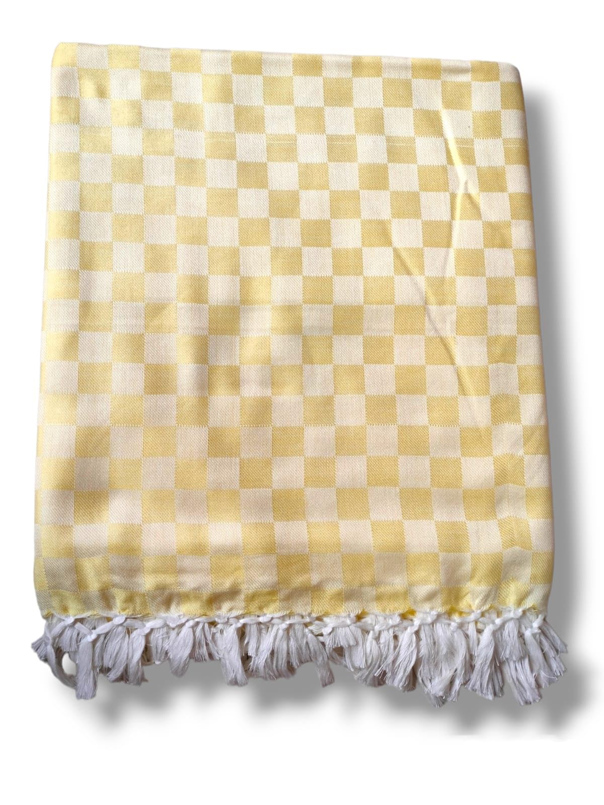 Bhgalpuri Silk/Dull Chadar Soft Blanket Lemon Yellow-image-19