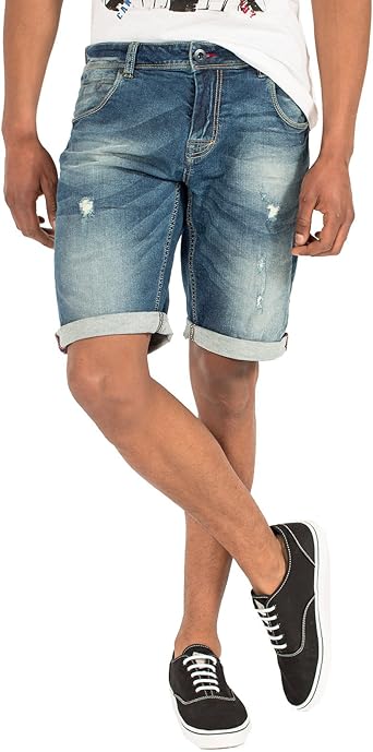 Clayton Bermuda di jeans : Amazon.it: Abbigliamento