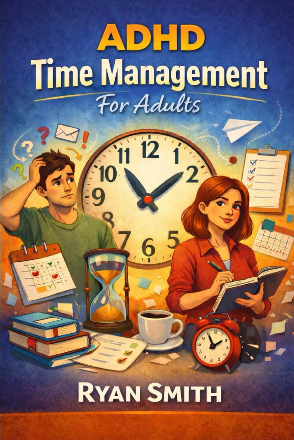 ADHD Time Management For Adults: Practical Strategies to Master Your Schedule, Beat Procrastination, and Take Control of Your Day — Even with an ADHD Brain
