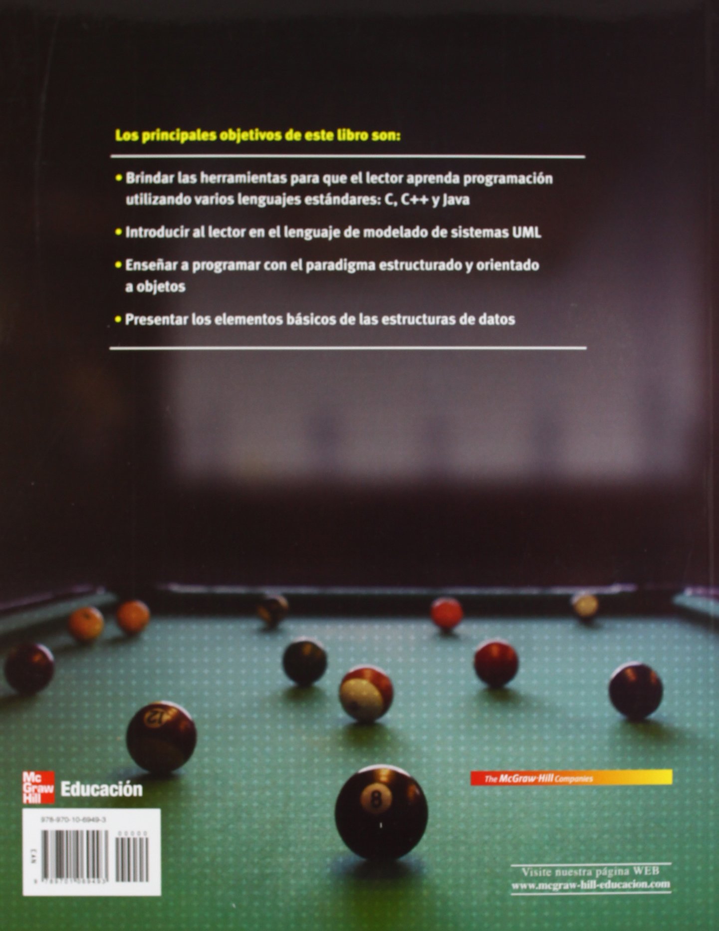 PROGRAMACION EN C/C++JAVA Y UML