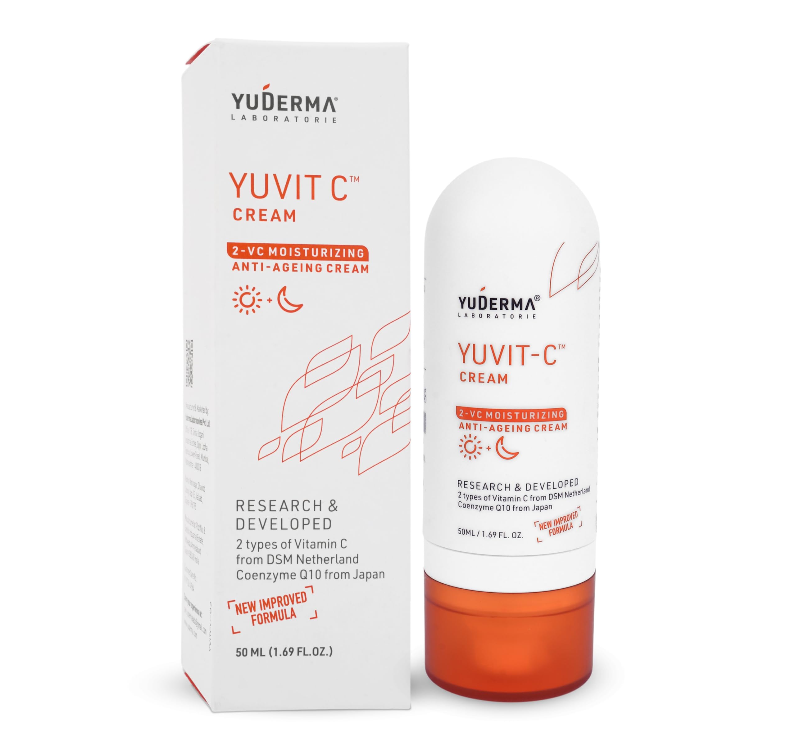 YUDERMA Yuvit C Moisturizing Anti-Ageing Cream, 40 Ml