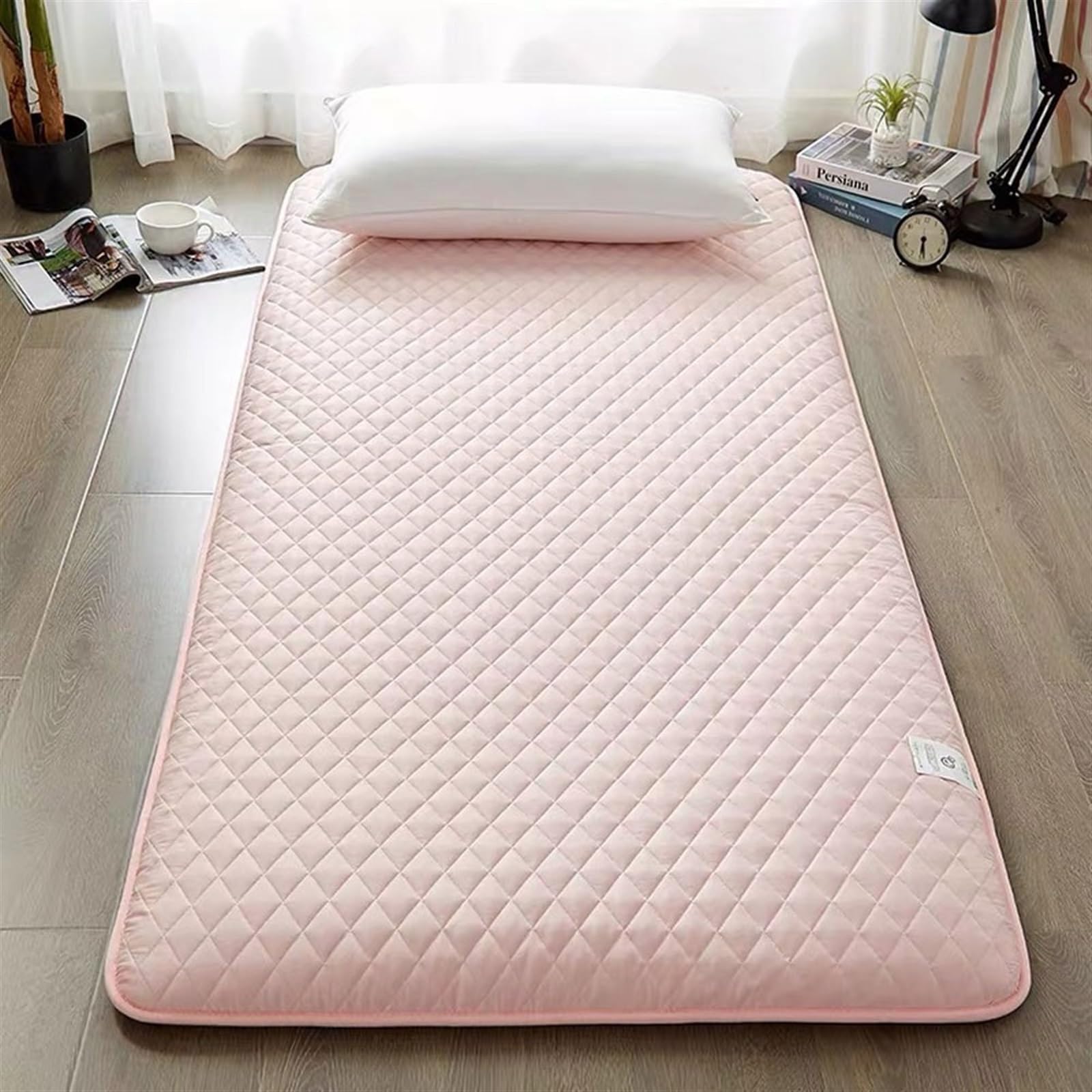 Materasso futon da pavimento, materasso pieghevole arrotolabile thailandese massaggi materassi tatami tappetino materasso per pavimento (colore: A, dimensioni: 150 x 200 cm)