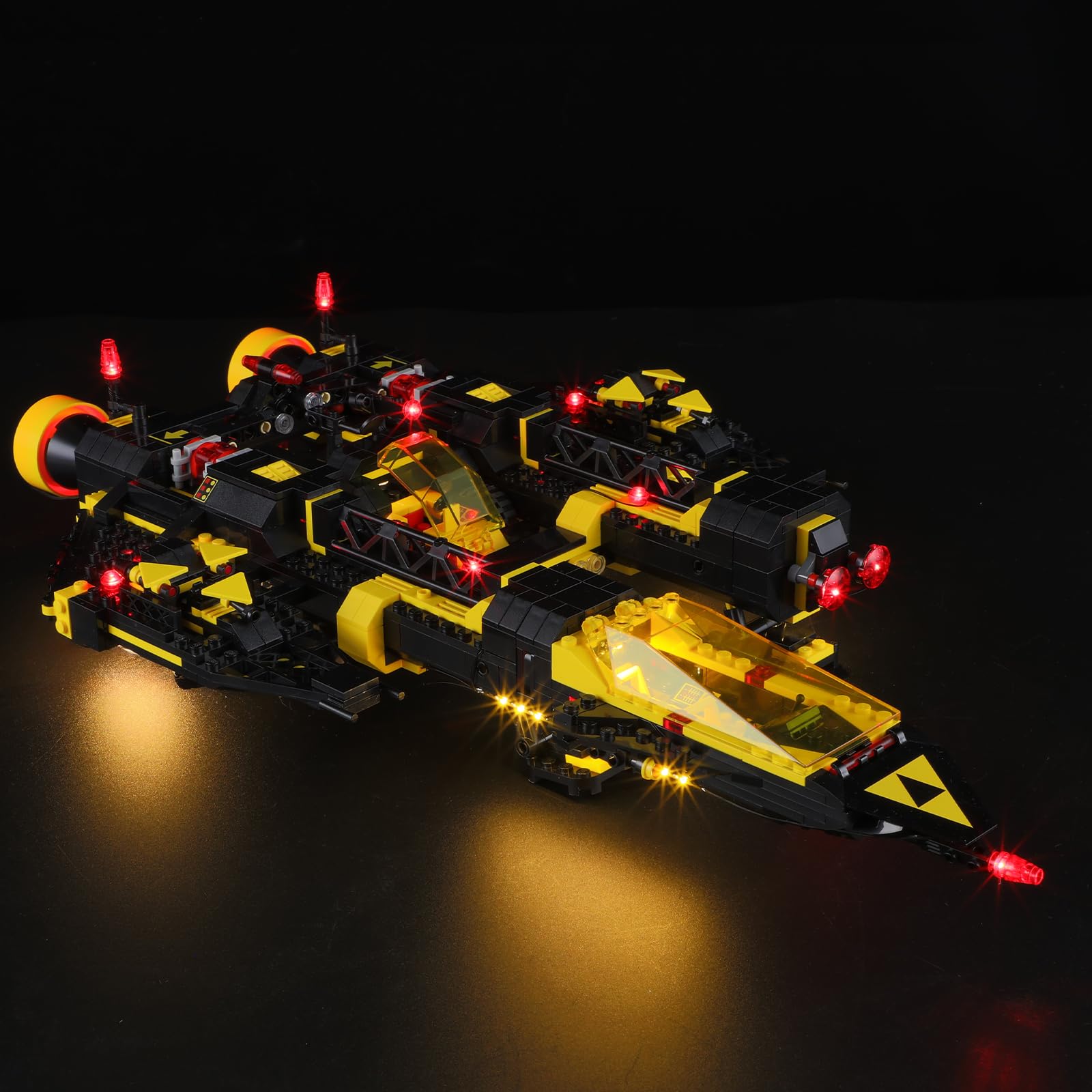 LIGHTAILING Light for Lego-10355 Blacktron Renegade - Led Lighting Kit Compatible with Lego Building Blocks Model - NOT Included The Model Set