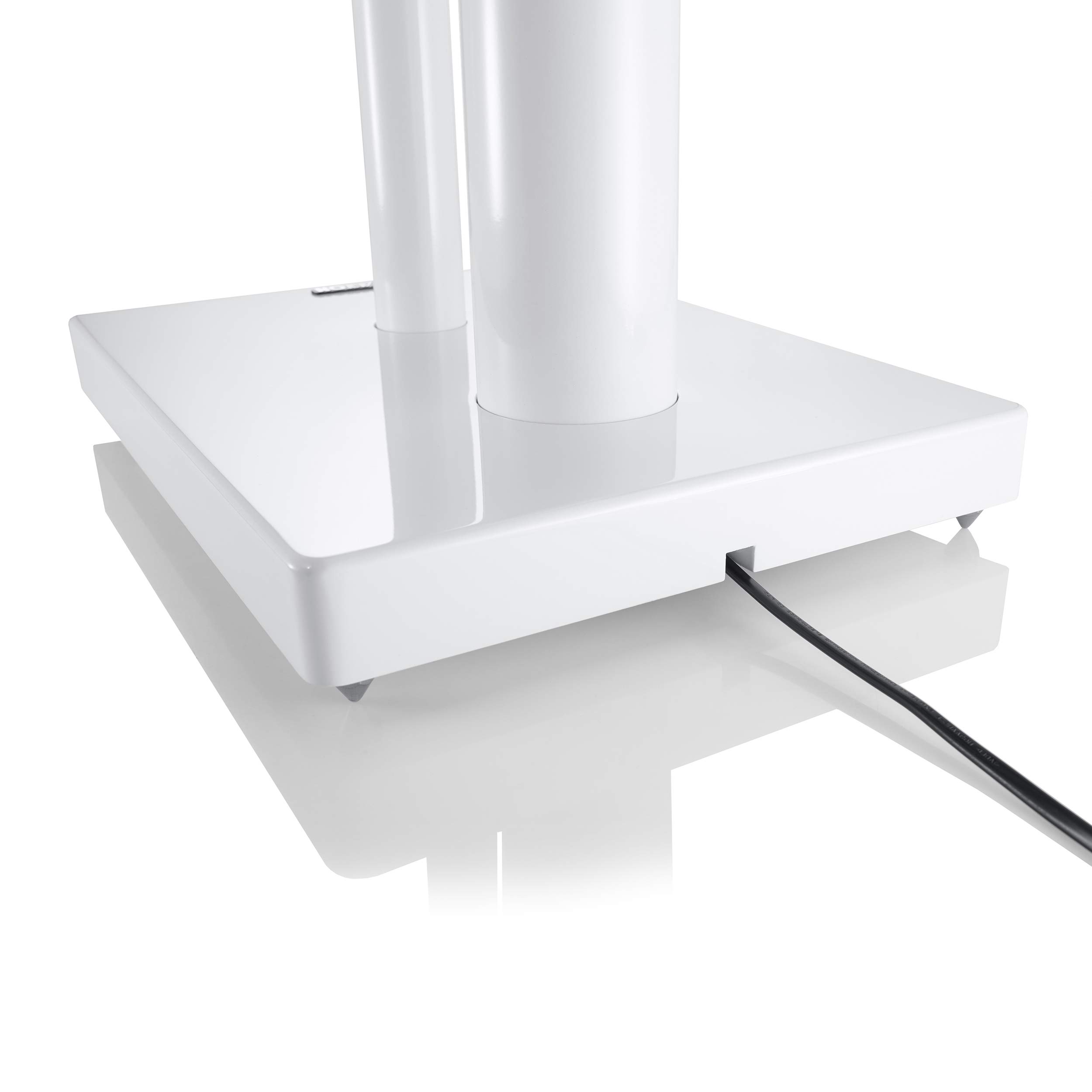 Canton LS 860 - Supporto per altoparlante, colore: Bianco lucido