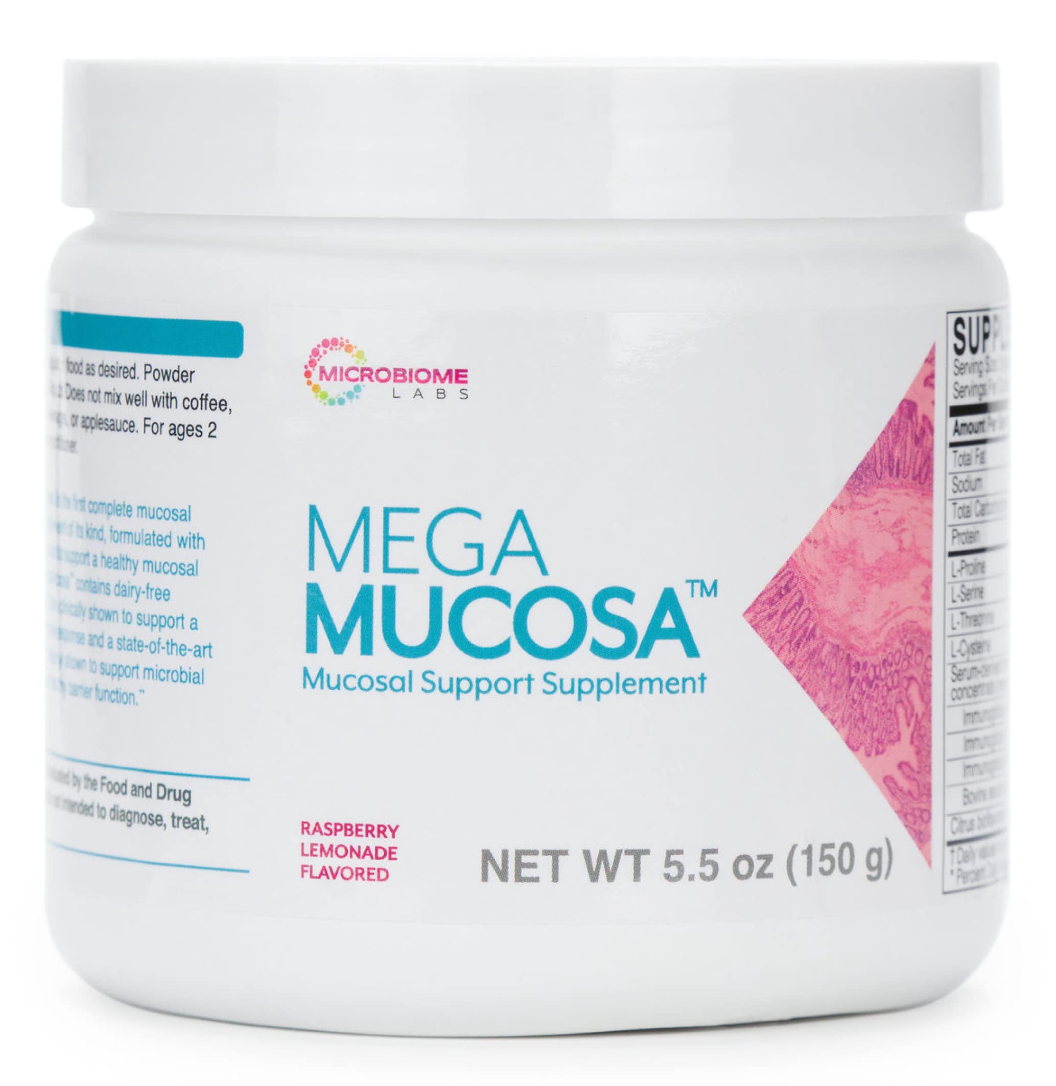 Buy Microbiome Labs MegaMucosa Gut Powder Supplement Gut Lining 
