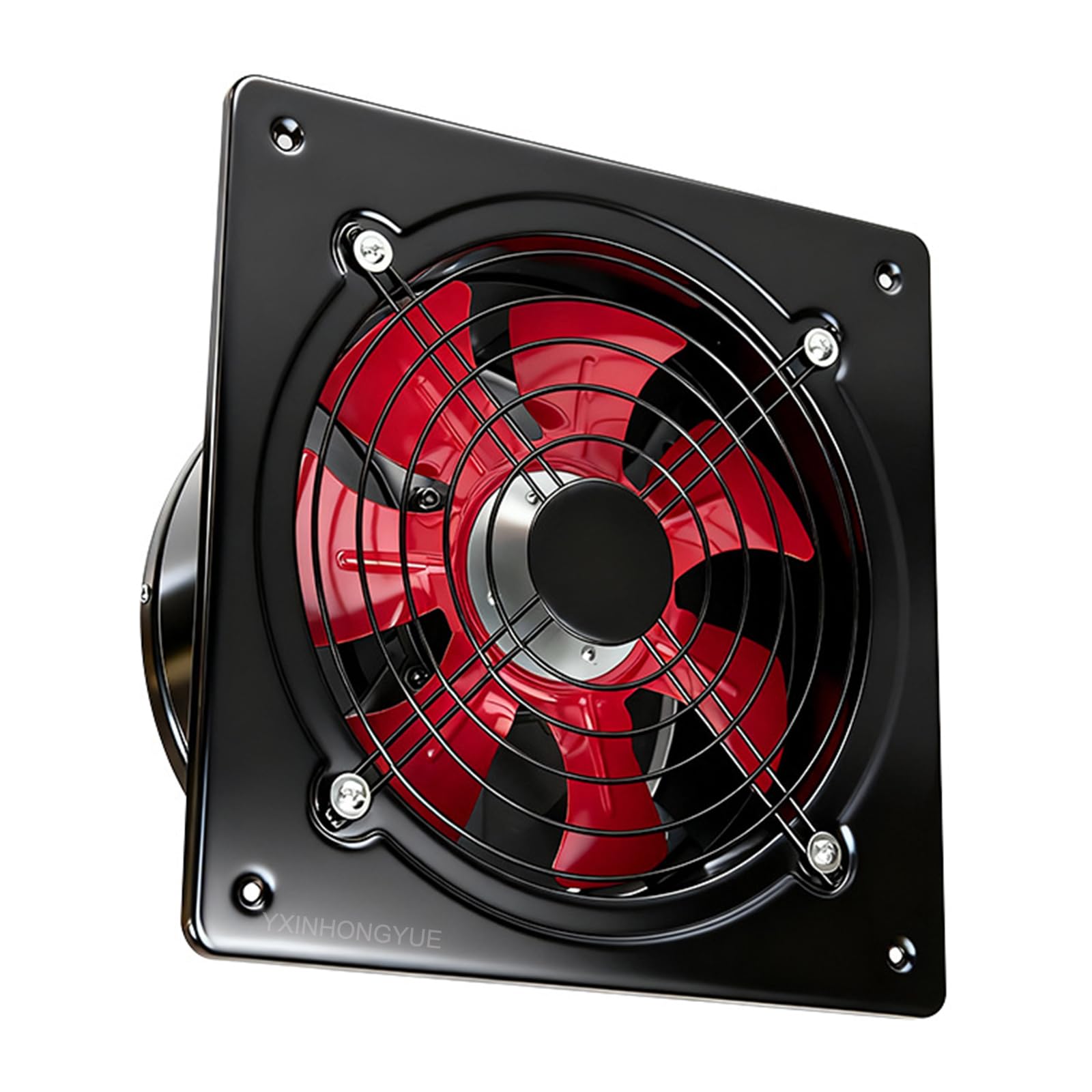 10inch,220V, 2800RPM High Speed Kitchen Bathroom Ceiling Air Ventilation High Power Powerful Household Air Extractor Wall-Mounted Explosion Proof Smoke Fan