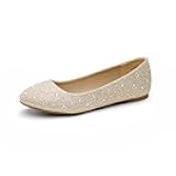 Women's Sole-Shine Rhinestone Ballet Flats Shoes