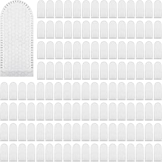 200 Pcs Cotton Finger Cots White Finger Covers Protection for Fingers Tips Breathable Finger Gloves Perfect for Work Nails Cleaning and Injured Fingers
