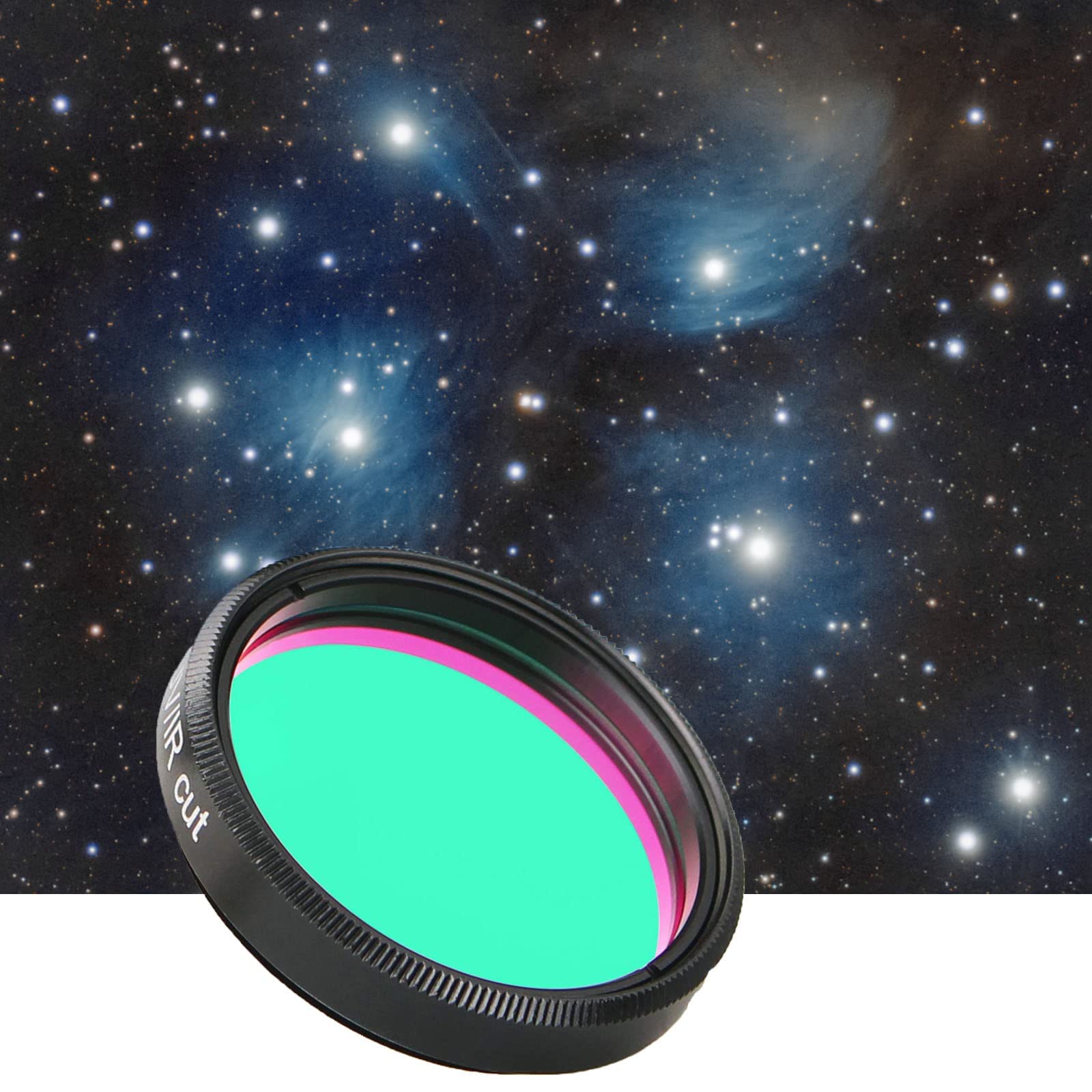 Svbony Filtro Telescópico de 1,25'', Filtro de Corte UV/IR, Filtros Oculares de Alto Contraste, Reducir el Brill, Accesorios para Telescopios para Observaciones Astronómicas Lunares y Planetarias