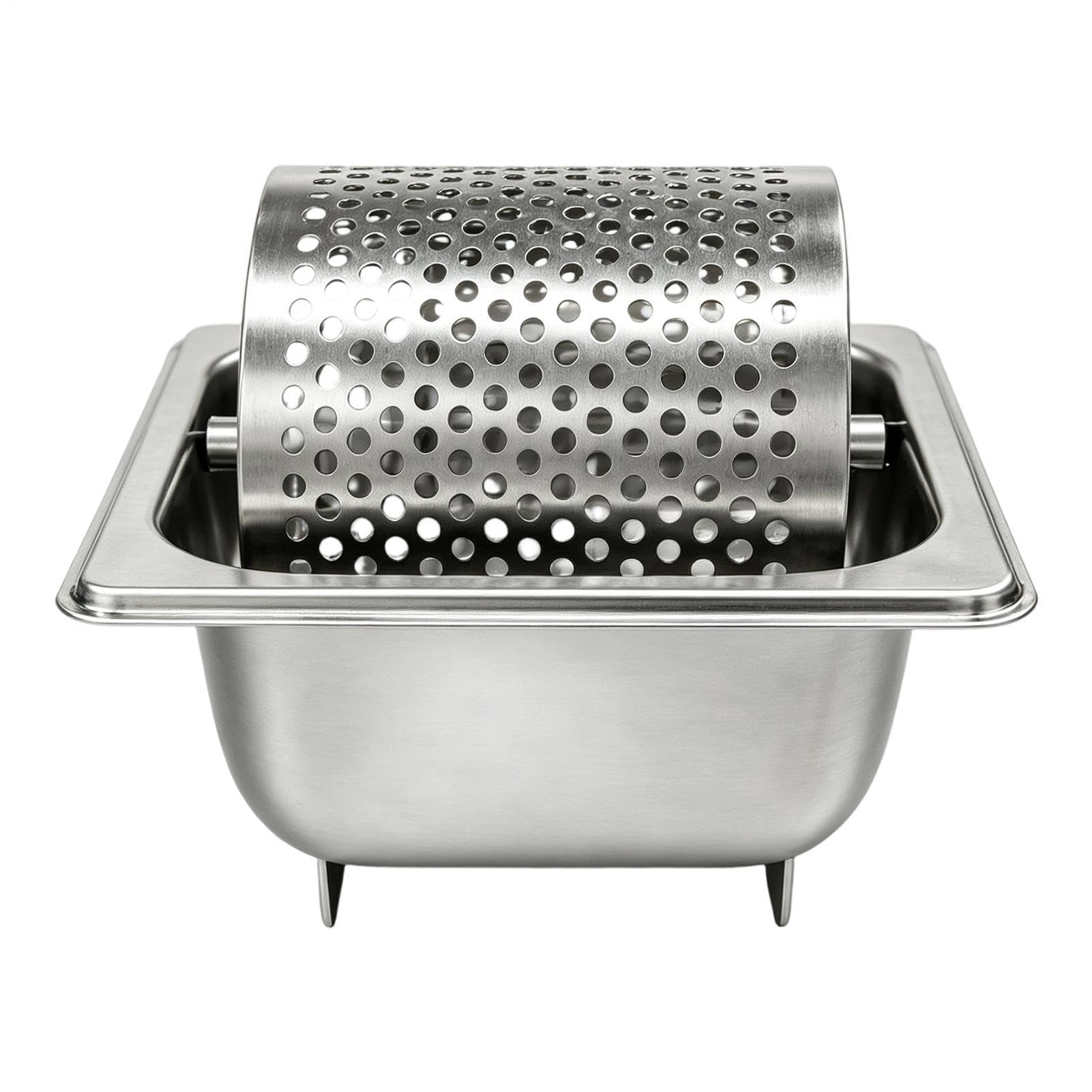 Sandwichs Rouleau à beurre Passe au lave-vaisselle Acier inoxydable amovible | Cuisine Cuisson Pain Roue à Beurre pour Toast Sandwiches Hamburgers Camping Jardin Barbecue Grill Cuisine Restaurant