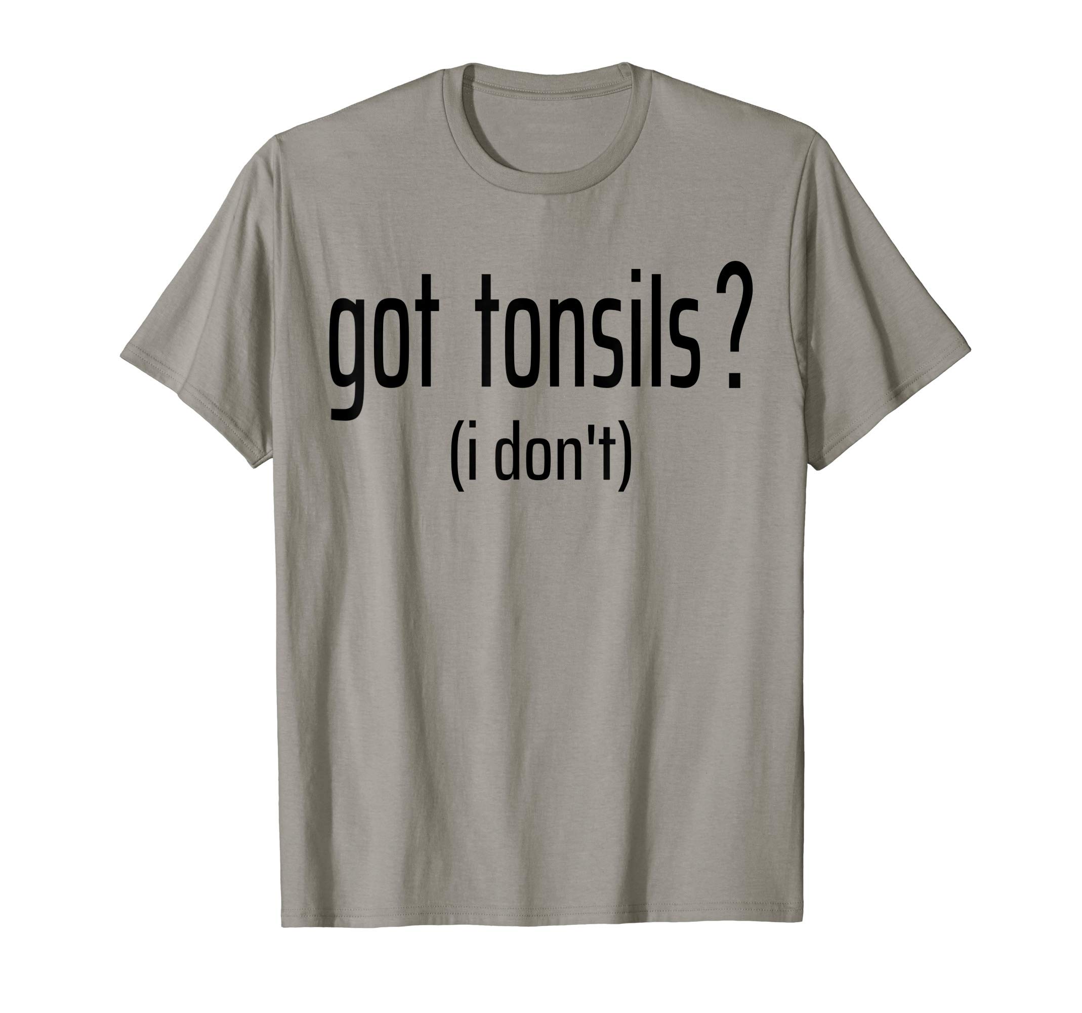 Get Well Gift TshirtsFunny Tonsil Surgery Tonsillectomy Tonsils Removed T-Shirt T-ShirtOEKO-TEX STANDARD 100