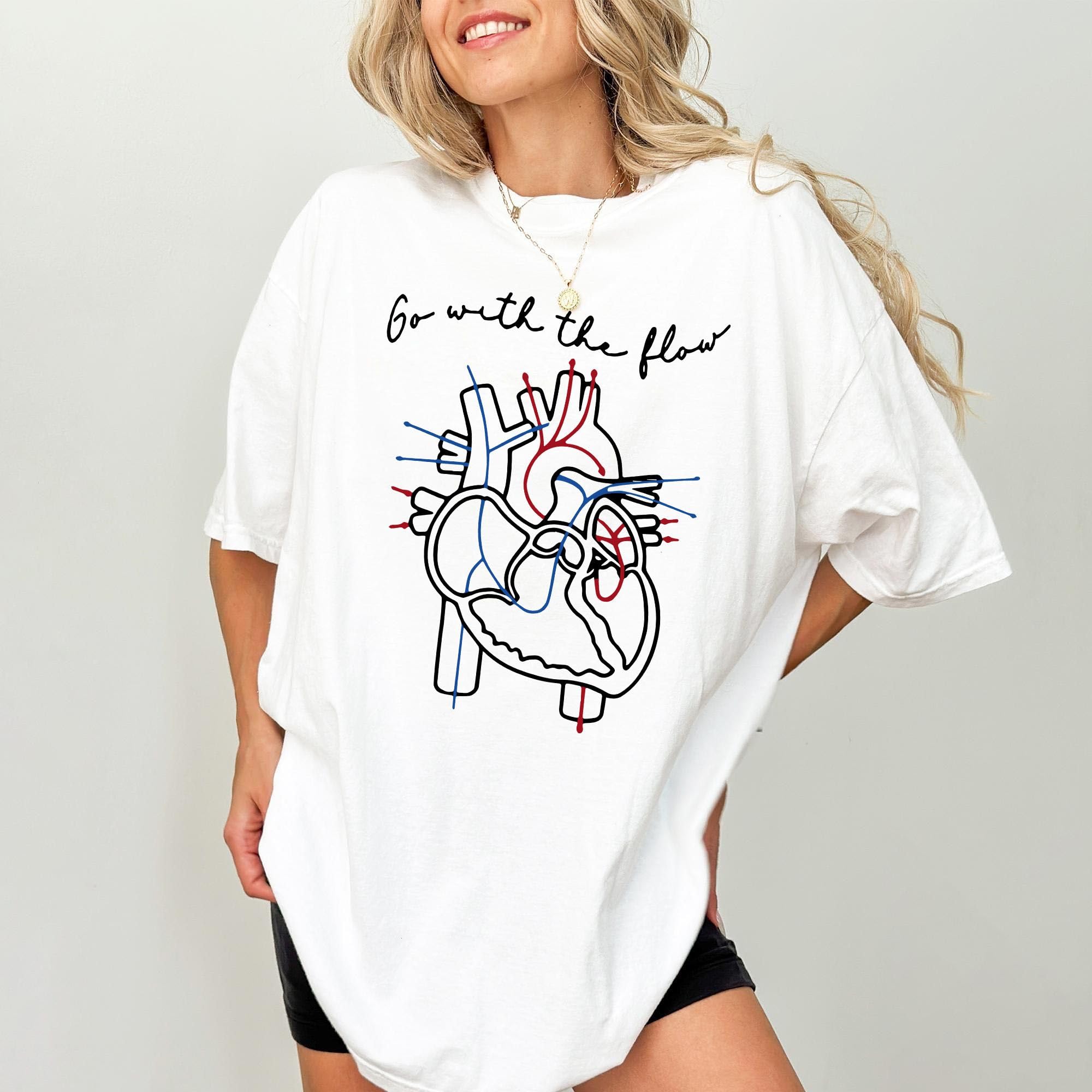 Anatomical Heart Tee Comfort Colors …