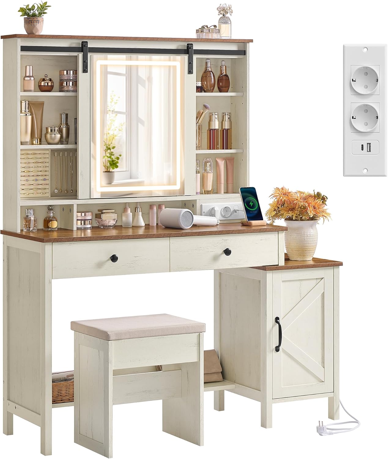 Tocador VASAGLE LIRY