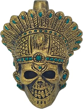 Aztec Death Whistle, 125+ dB Human Scream Sound, Style-7