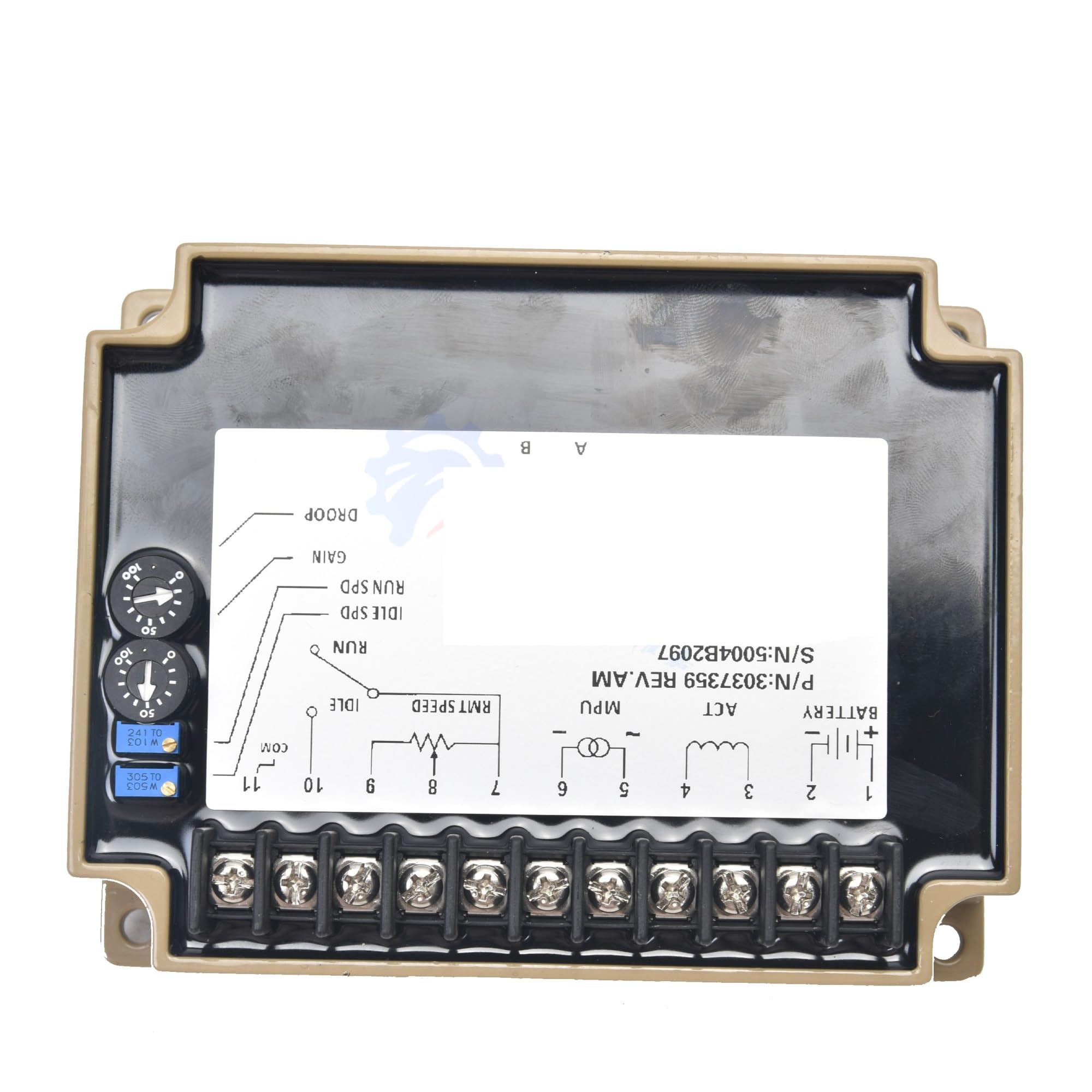 Regulator prędkości 3037359 Moduł elektronicznej płytki sterującej silnika Akcesoria Panel regulatora alternatora 3037359 (oryginał 3037359)