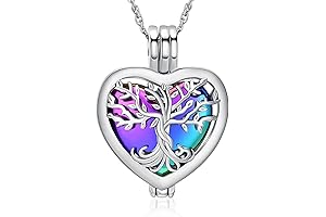 Tree of Life Cremation Urn Necklace | Refined Keepsake for Cherished Memories