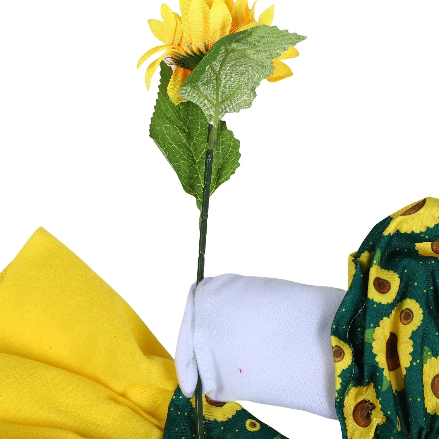 Bewinner Sunflower Costume with Flake Fabric, Easy to Maintain, Improve Outdoor Environment, Suitable for Garden or Patio