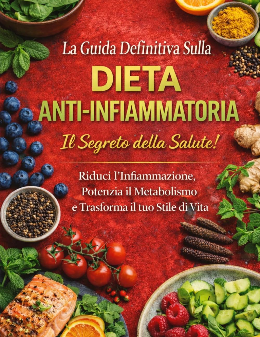 La Guida Definitiva Sulla Dieta Anti - Infiammatoria: Il Segreto della Salute! Riduci l’Infiammazione, Potenzia il Metabolismo e Trasforma il tuo Stile di Vita