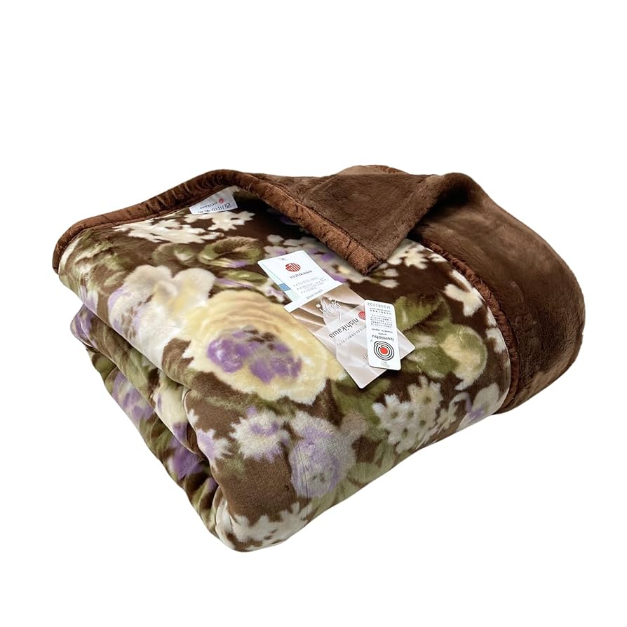 西川 2枚合わせ毛布 ローズオイル配合 紫 Amazon｜西川 日本製 アクリル2枚合わせ毛布 シングル 制電