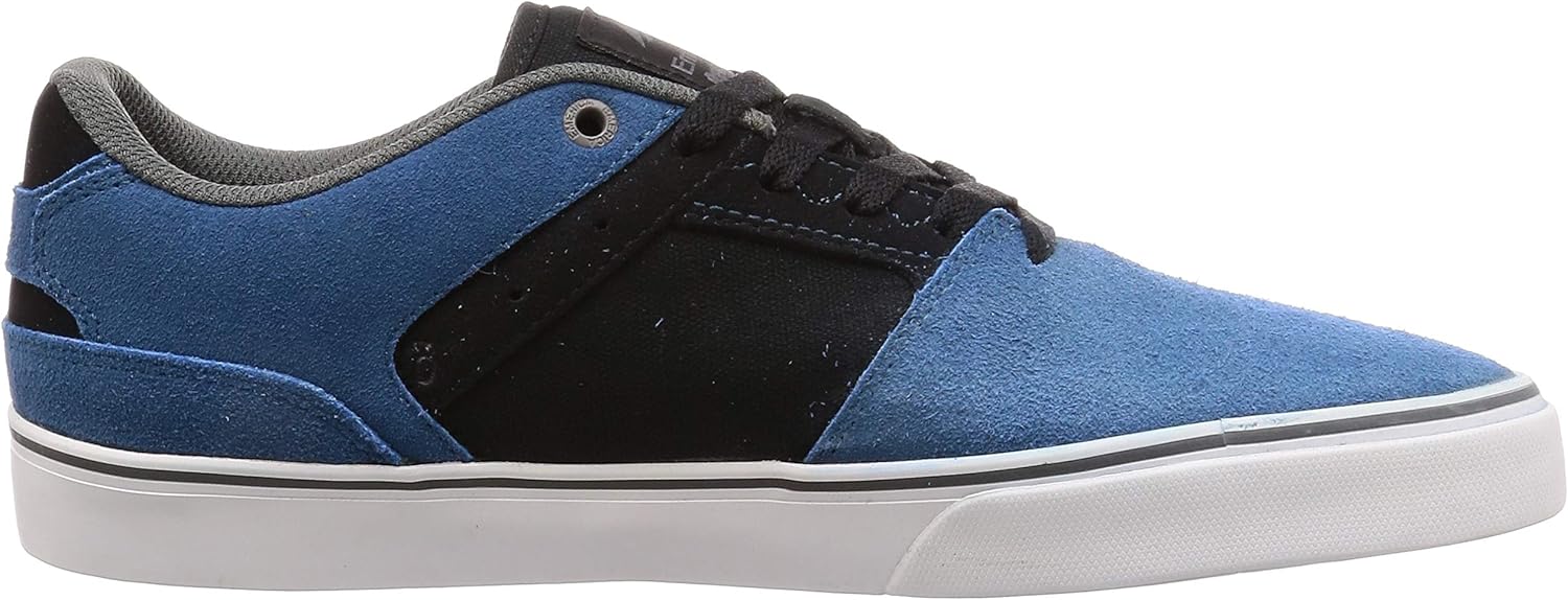 Emerica Men's The Reynolds Low Vulc Skate Shoe 6 Blue/Black/White